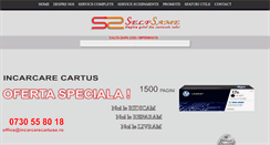 Desktop Screenshot of incarcarecartuse.ro